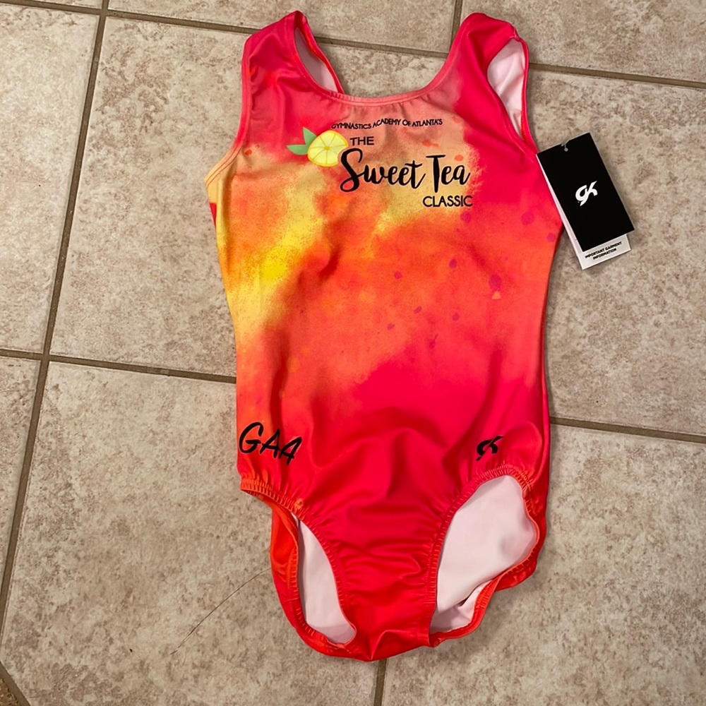 Gymnastics leotard adult medium